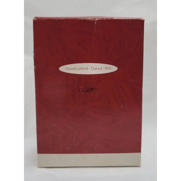 1995 Hallmark Keepsake Ornament GRANDCHILD'S FIRST CHRISTMAS Teddy Bear Sleep - Picture 13 of 16